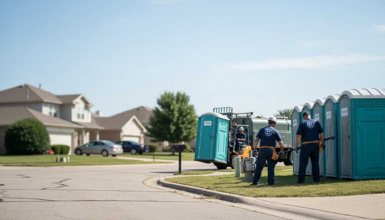Porta Potty Rental in Garden Plain, KS near me